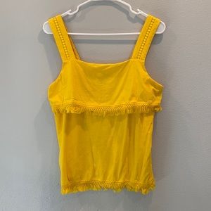 J. Crew Fringe Tank - like new!